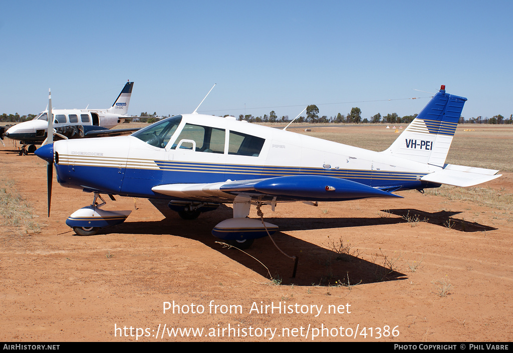 Aircraft Photo of VH-PEI | Piper PA-28-140 Cherokee | AirHistory.net #41386