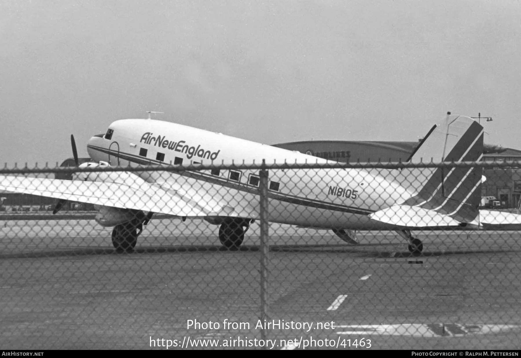 Aircraft Photo of N18105 | Douglas DST-A-207 | Air New England | AirHistory.net #41463