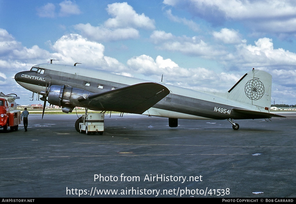 Aircraft Photo of N49541 | Douglas DC-3... | Central Airlines | AirHistory.net #41538