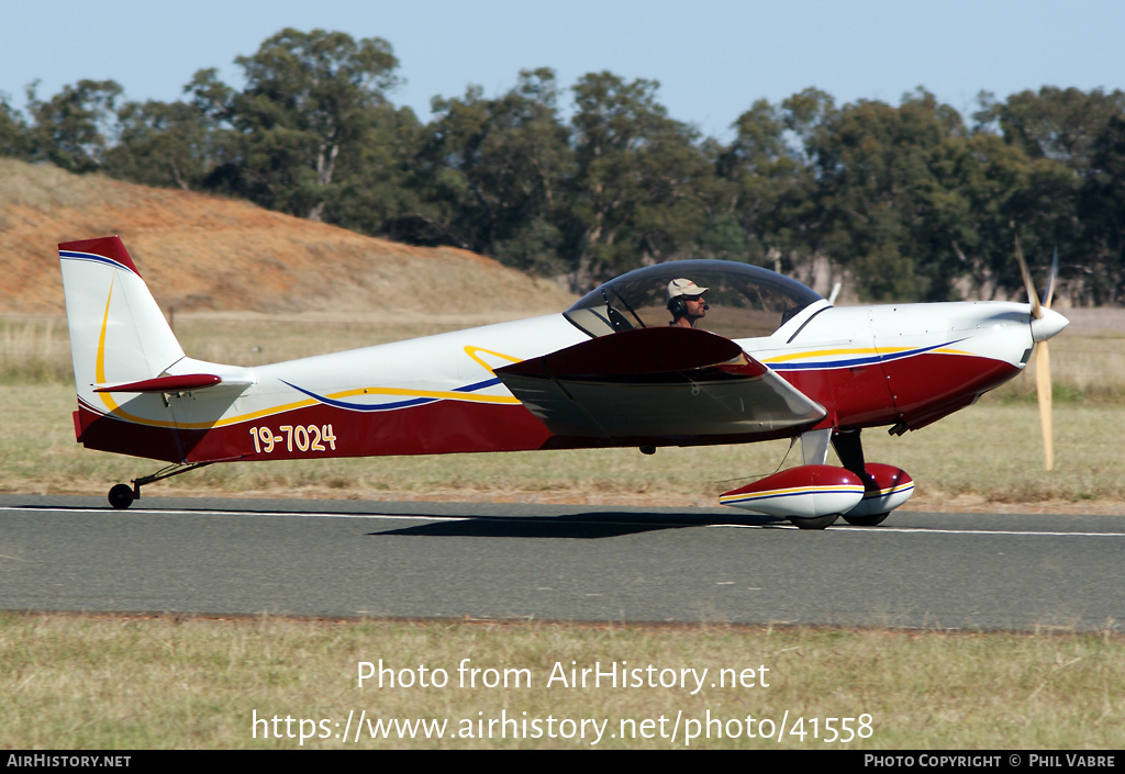 Aircraft Photo of 19-7024 | Zenair CH-601 XL Zodiac | AirHistory.net #41558