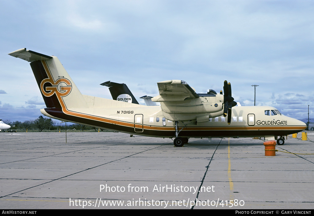 Aircraft Photo of N701GG | De Havilland Canada DHC-7-102 Dash 7 | Golden Gate Airlines | AirHistory.net #41580