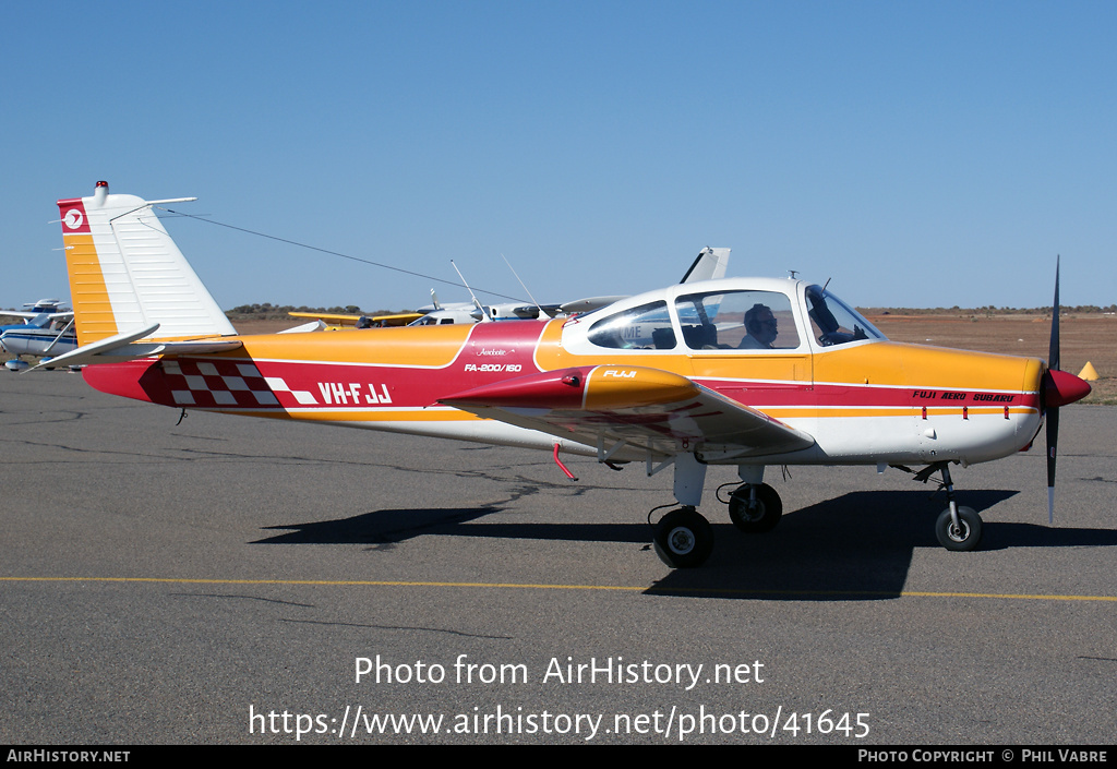 Aircraft Photo of VH-FJJ | Fuji FA-200-160 Aero Subaru | AirHistory.net #41645