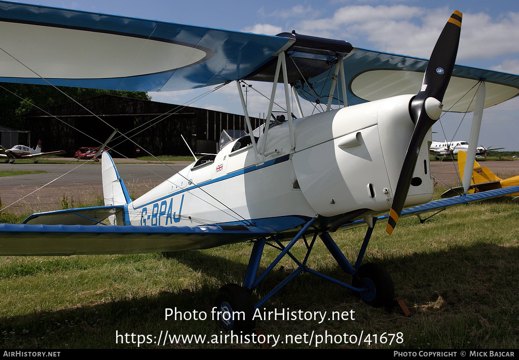 Aircraft Photo of G-BPAJ | De Havilland D.H. 82A Tiger Moth II | AirHistory.net #41678