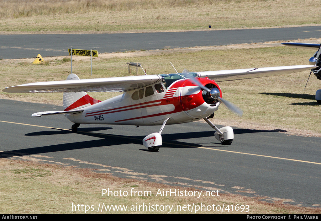 Aircraft Photo of VH-KES | Cessna 195 | AirHistory.net #41693