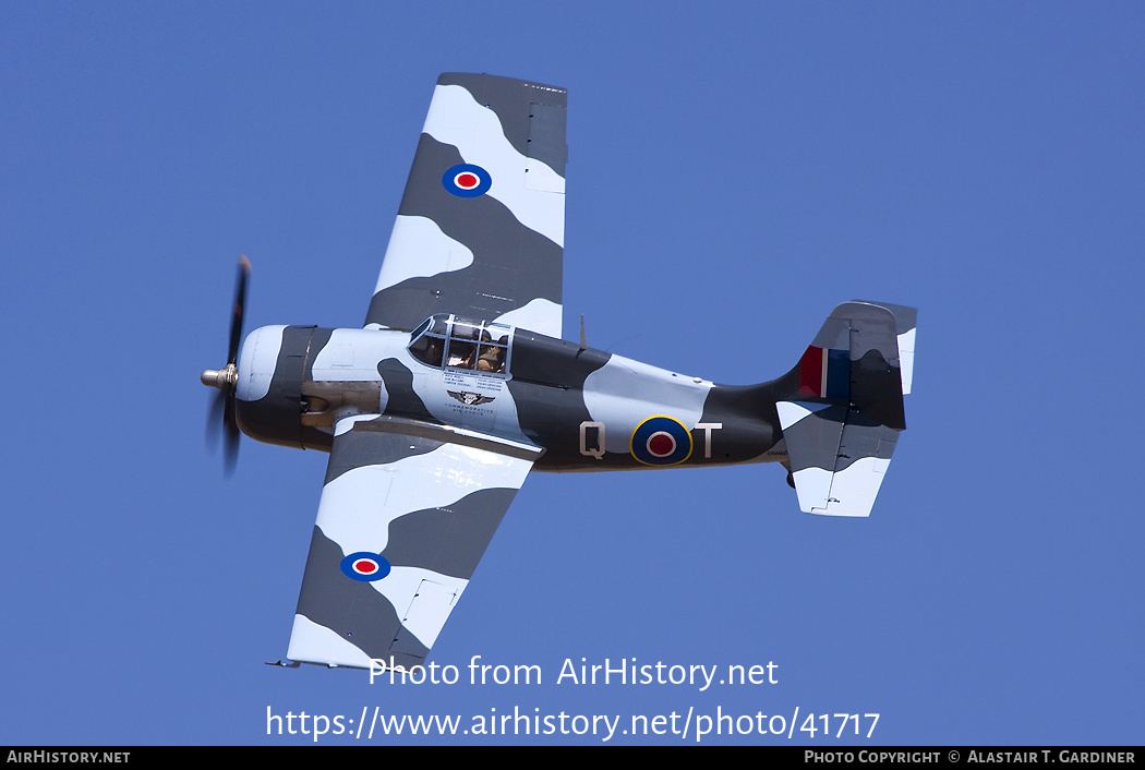 Aircraft Photo of N5833 | Grumman FM-2 Wildcat | Commemorative Air Force | UK - Navy | AirHistory.net #41717