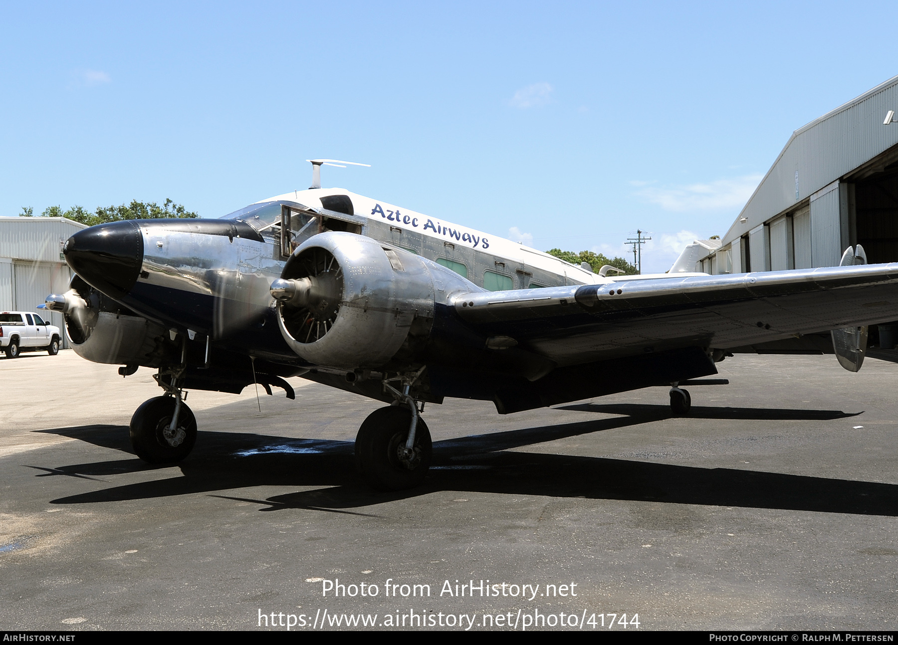 Aircraft Photo of N737SW | Beech E18S | Aztec Airways | AirHistory.net #41744