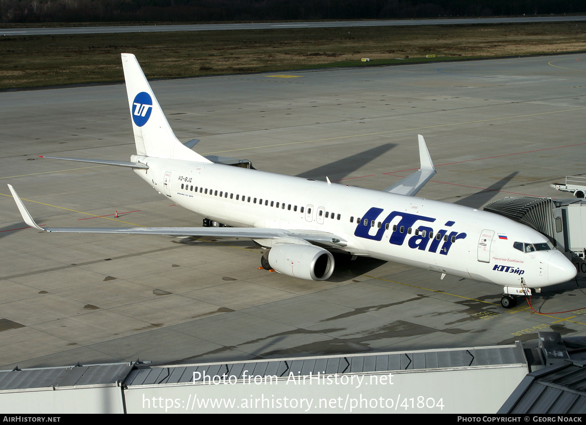 Aircraft Photo of VQ-BJG | Boeing 737-8AS | UTair | AirHistory.net #41804