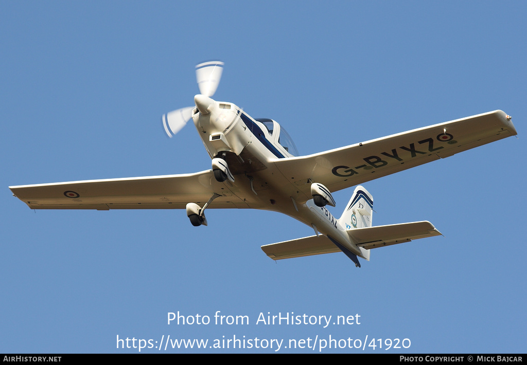 Aircraft Photo of G-BYXZ | Grob G-115E Tutor | UK - Air Force | AirHistory.net #41920