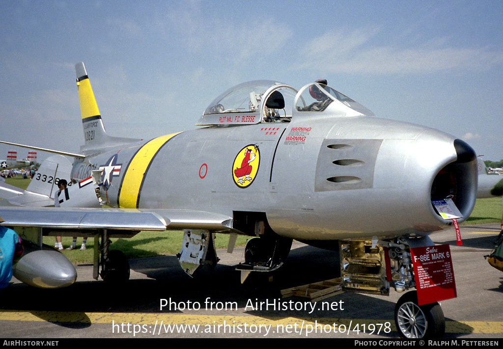 Aircraft Photo of N4689H / NX4689H / 12821 | Canadair CL-13A Sabre 5 | USA - Air Force | AirHistory.net #41978