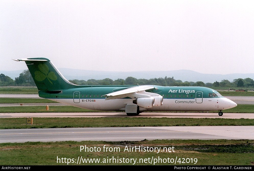 Aircraft Photo of EI-CTO | British Aerospace BAe-146-300 | Aer Lingus Commuter | AirHistory.net #42019