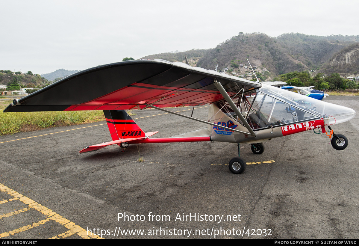 Aircraft Photo of HC-U0060 | Rans S-12XL Airaile | AirHistory.net #42032