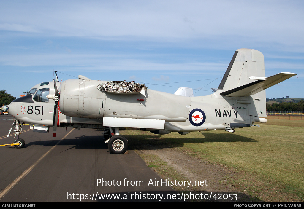 Aircraft Photo of N12-152812 | Grumman S-2G Tracker (G-121) | Australia - Navy | AirHistory.net #42053