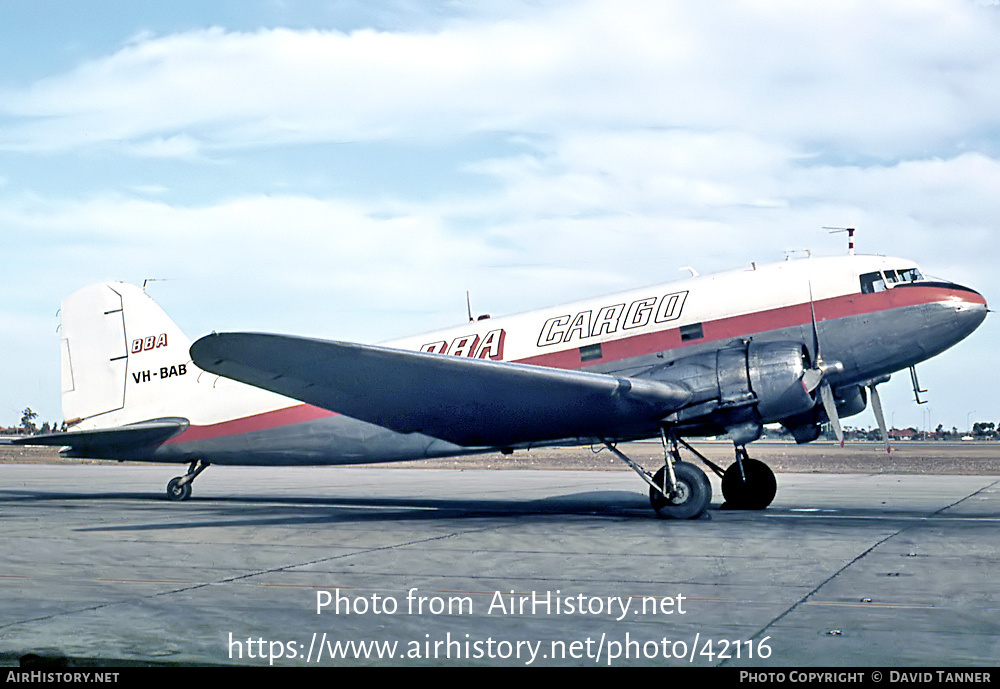 Aircraft Photo of VH-BAB | Douglas C-47A Skytrain | BBA Cargo - Brain & Brown Airfreighters | AirHistory.net #42116