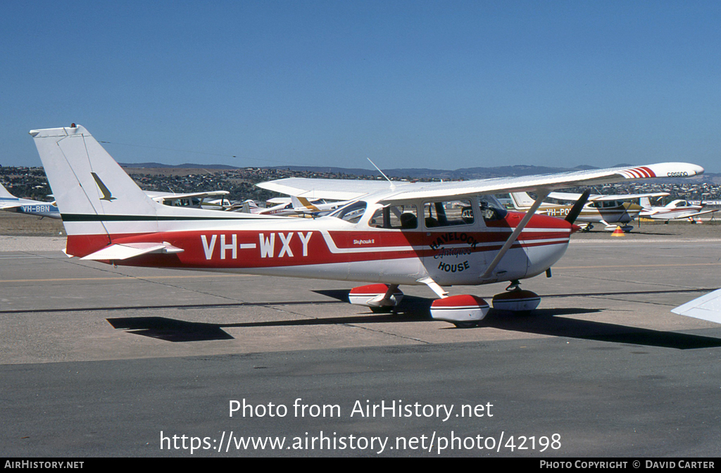 Aircraft Photo of VH-WXY | Cessna 172M Skyhawk | Havelock Antique House | AirHistory.net #42198