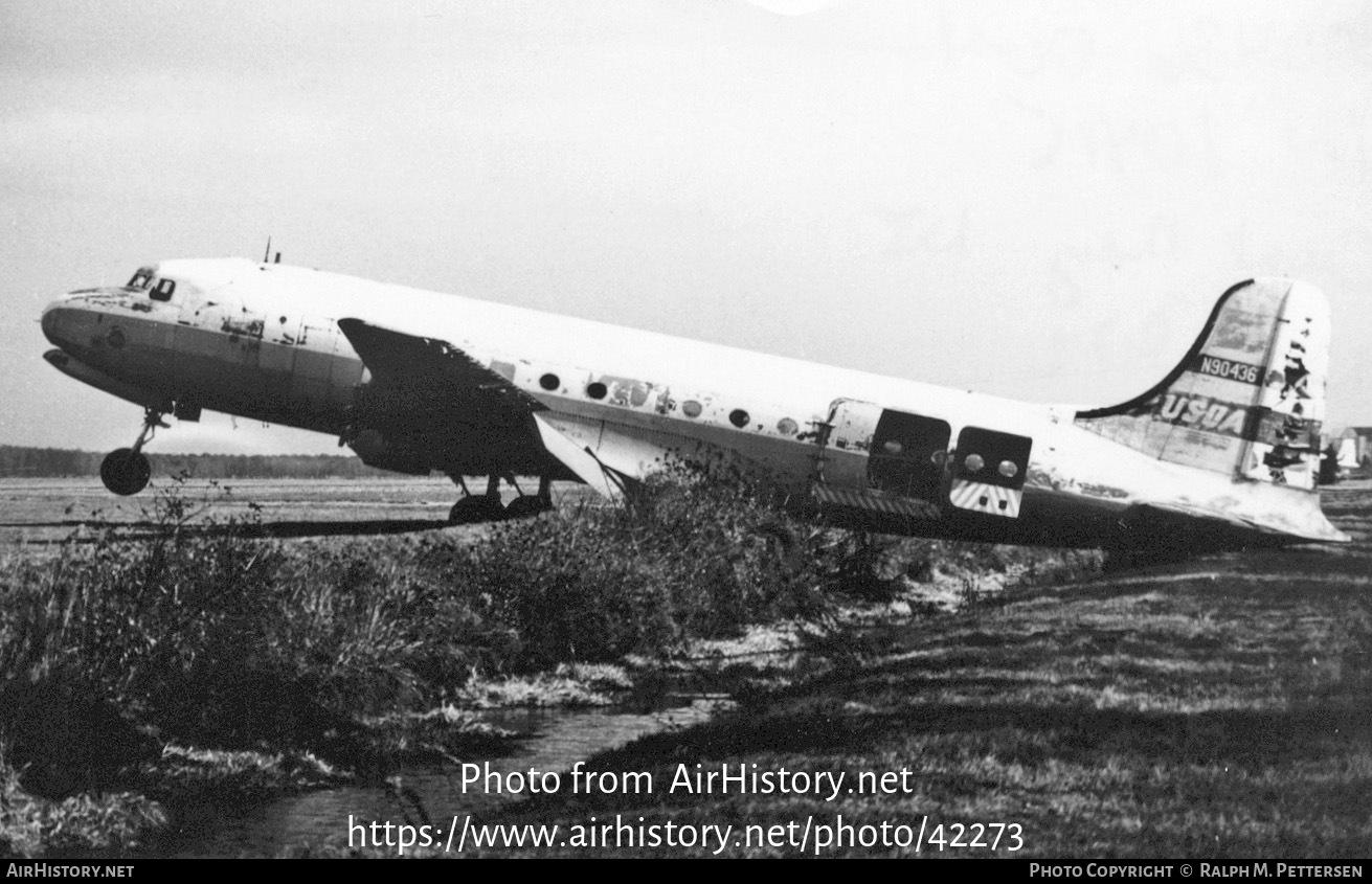 Aircraft Photo of N90436 | Douglas C-54A Skymaster | US Overseas Airways | AirHistory.net #42273