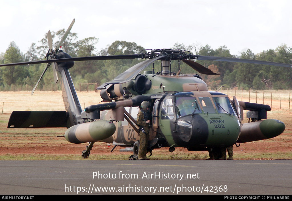 Aircraft Photo of A25-202 | Sikorsky S-70A-9 Black Hawk | Australia - Army | AirHistory.net #42368