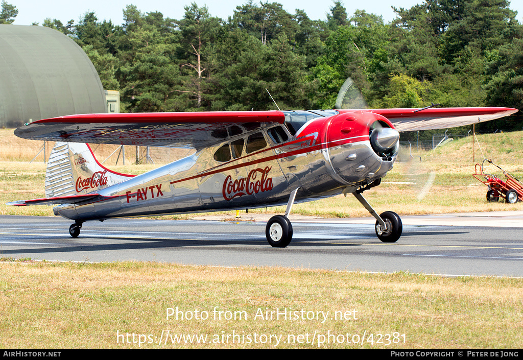 Aircraft Photo of F-AYTX | Cessna 195A | AirHistory.net #42381