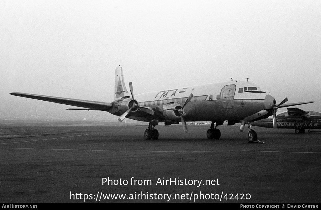 Aircraft Photo of OD-AEG | Douglas DC-6A/B | TMA of Lebanon - Trans Mediterranean Airways | AirHistory.net #42420