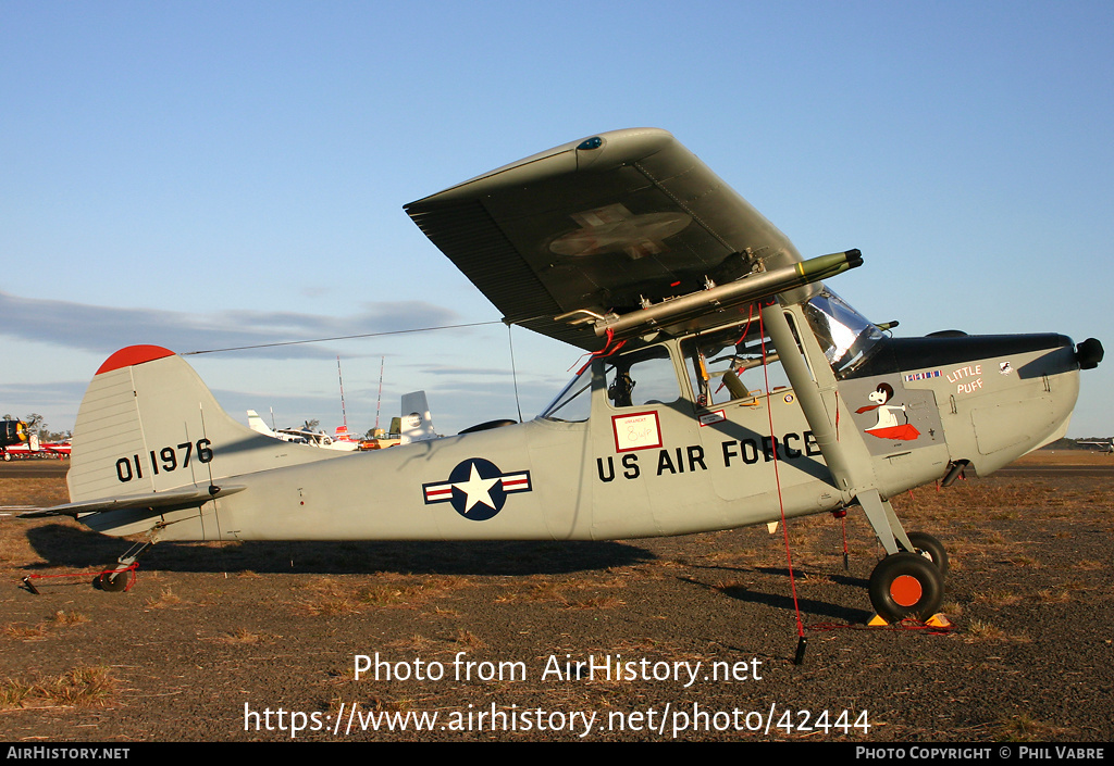 Aircraft Photo of VH-XVB / 011976 | Cessna O-1G Bird Dog | USA - Air Force | AirHistory.net #42444