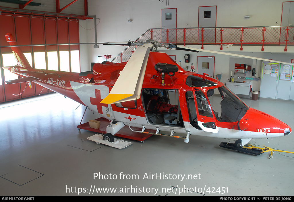 Aircraft Photo of HB-XWM | Agusta A-109K-2 | REGA - Swiss Air Ambulance | AirHistory.net #42451