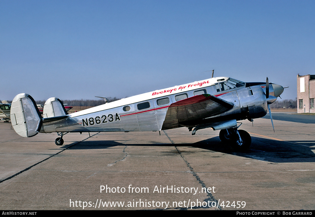 Aircraft Photo of N8623A | Beech D18S | Buckeye Air Freight | AirHistory.net #42459