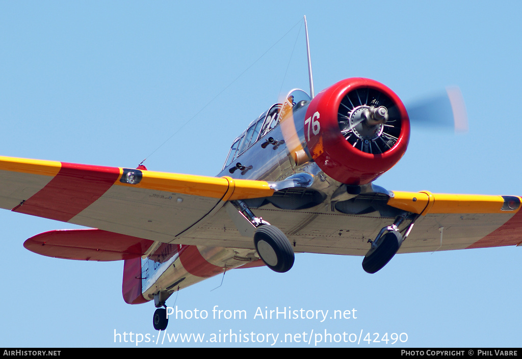 Aircraft Photo of VH-NZH / 6220 | North American AT-6C Texan | USA - Navy | AirHistory.net #42490