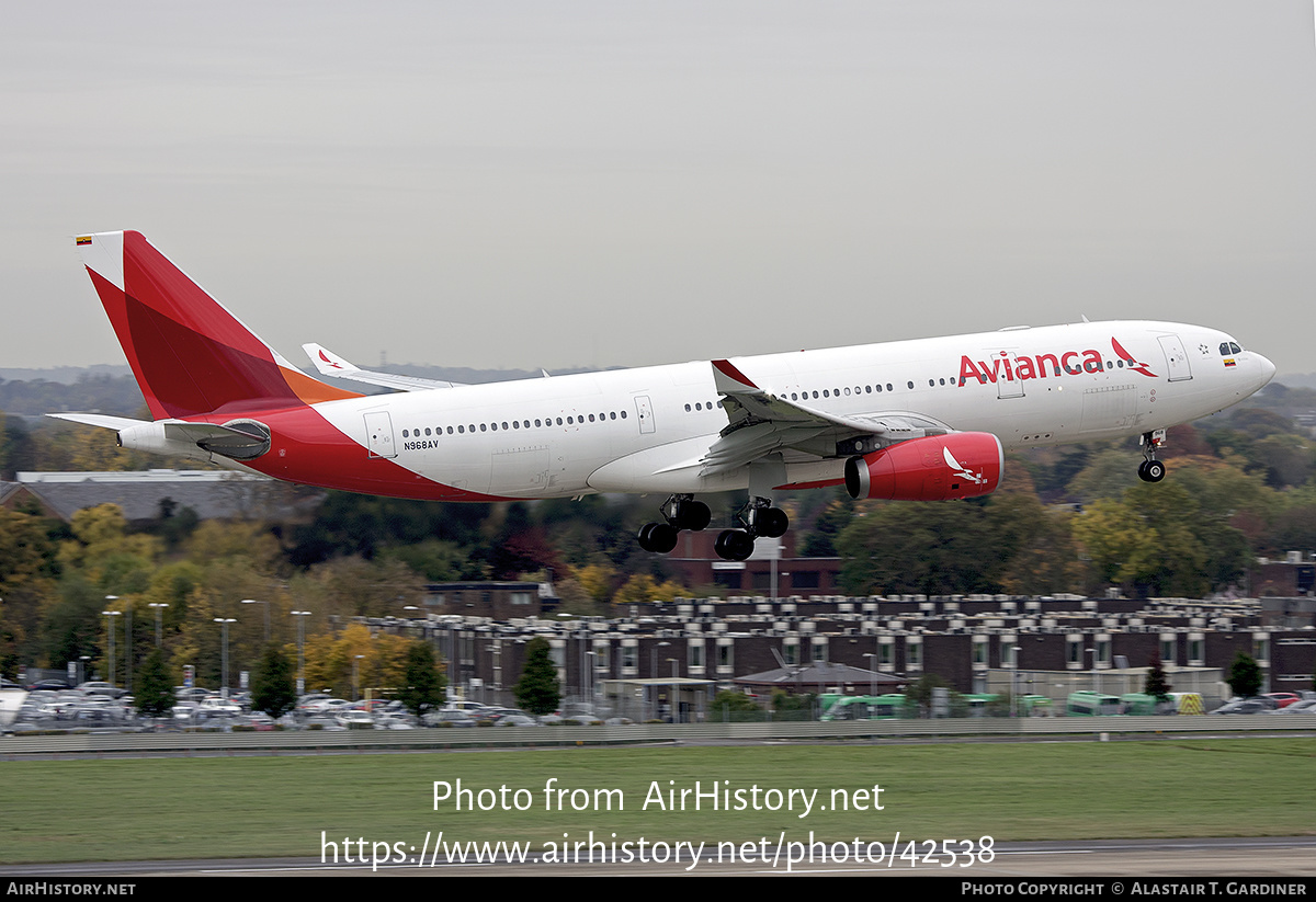 Aircraft Photo of N968AV | Airbus A330-243 | Avianca | AirHistory.net #42538