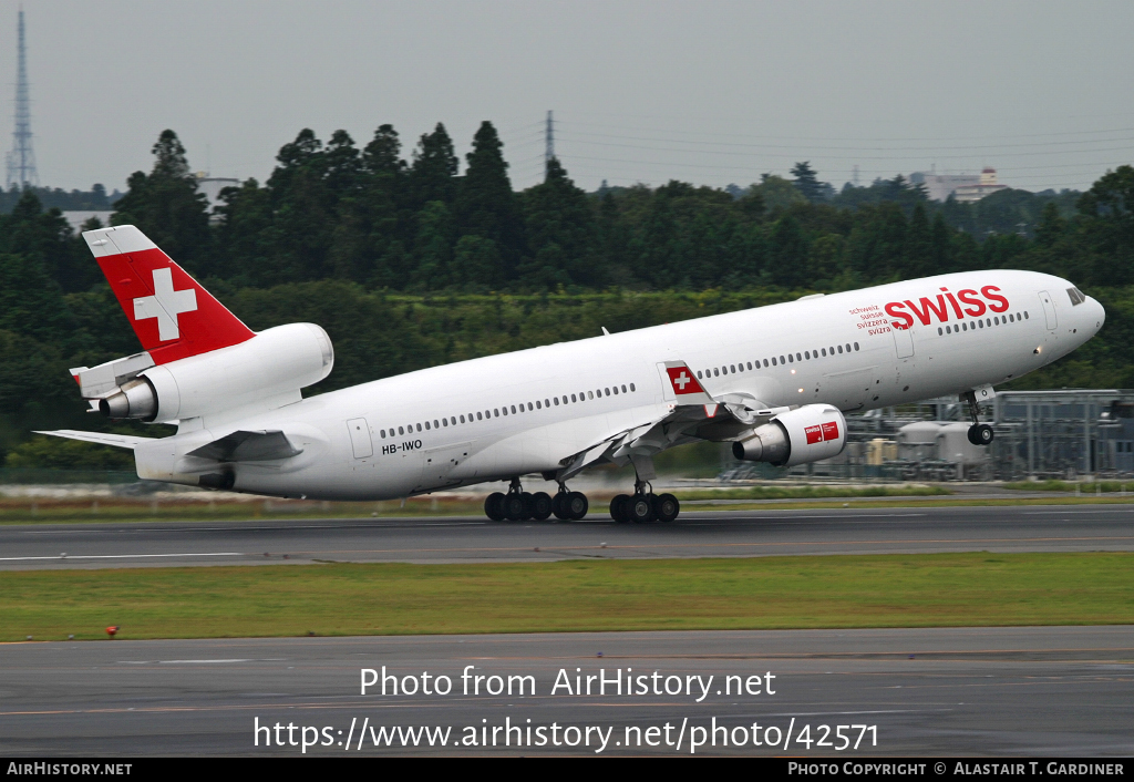 Aircraft Photo of HB-IWO | McDonnell Douglas MD-11 | Swiss International Air Lines | AirHistory.net #42571