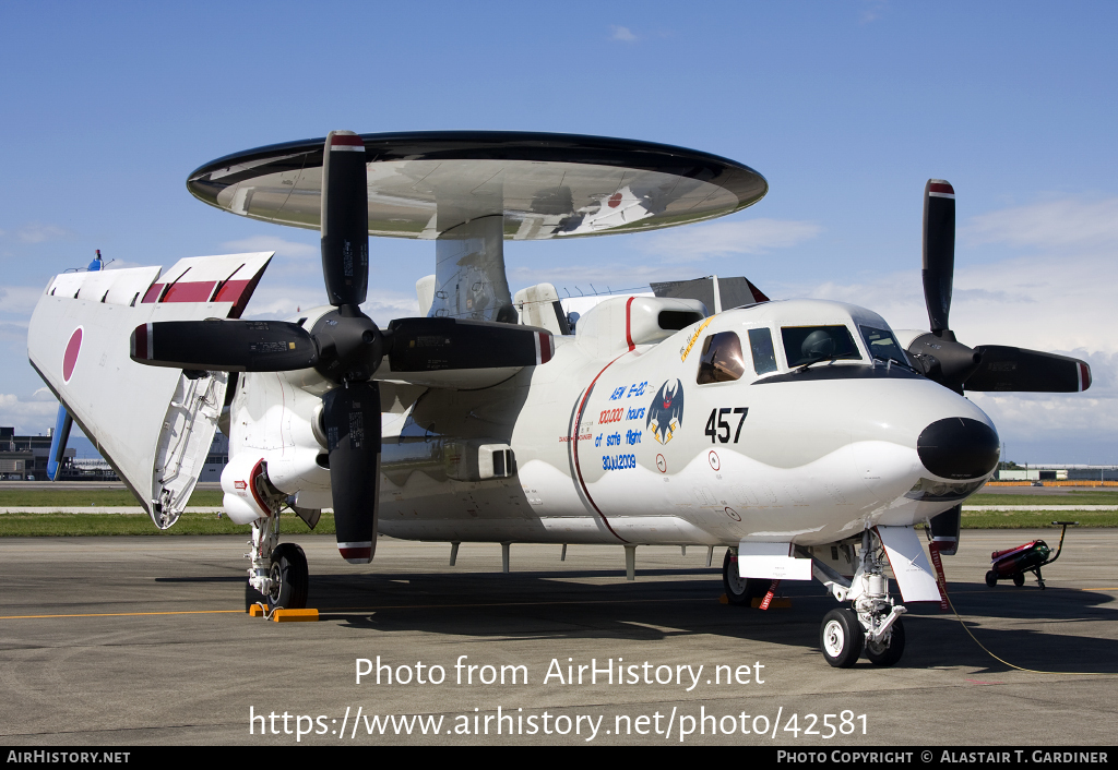 Aircraft Photo of 54-3457 | Grumman E-2C Hawkeye | Japan - Air Force | AirHistory.net #42581