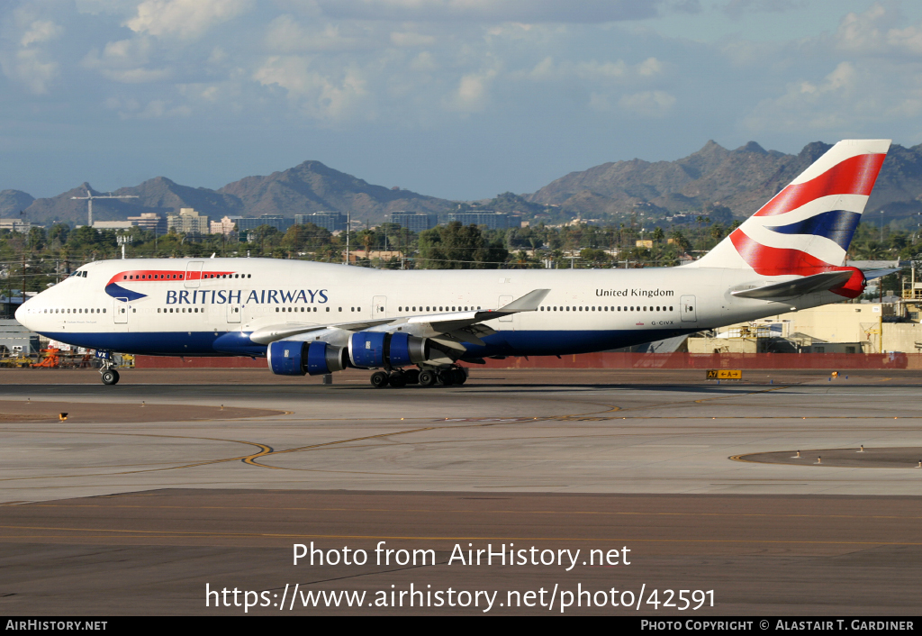 Aircraft Photo of G-CIVX | Boeing 747-436 | British Airways | AirHistory.net #42591