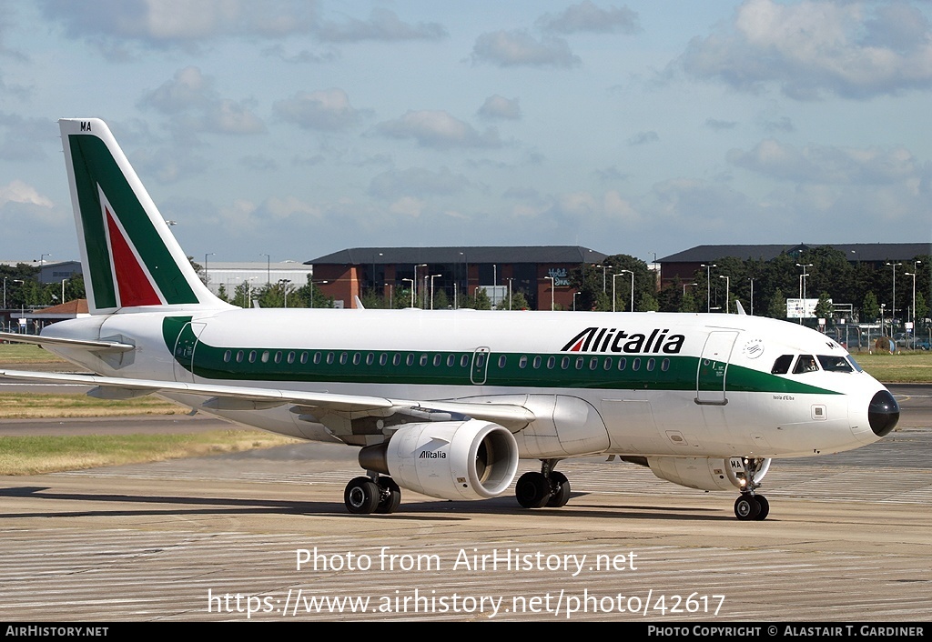 Aircraft Photo of I-BIMA | Airbus A319-112 | Alitalia | AirHistory.net #42617