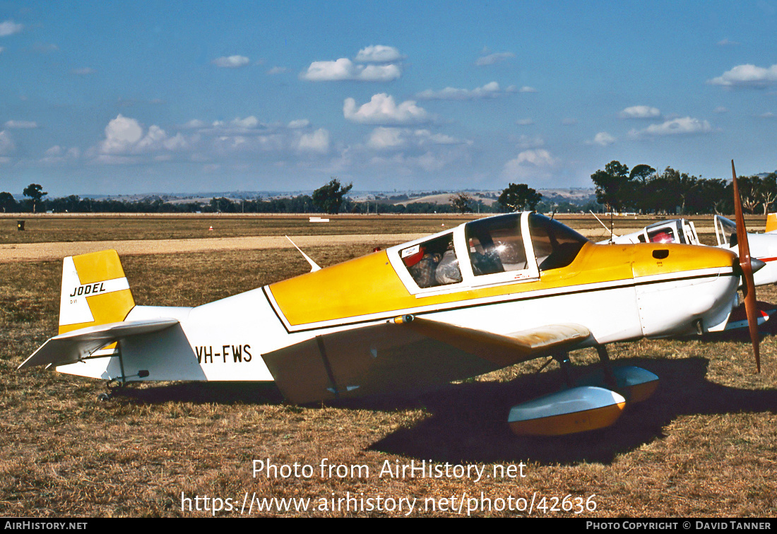 Aircraft Photo of VH-FWS | Jodel D-11 | AirHistory.net #42636