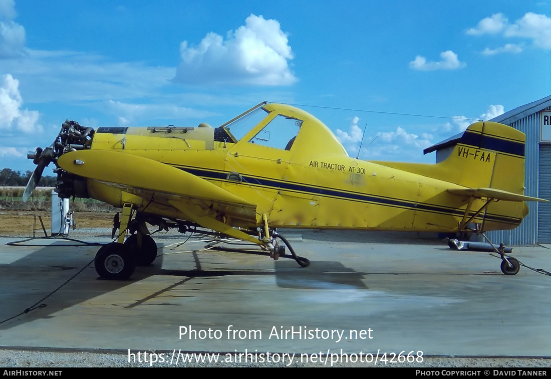 Aircraft Photo of VH-FAA | Air Tractor AT-301 | AirHistory.net #42668