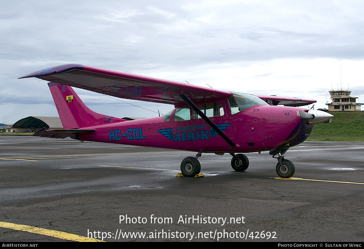 Aircraft Photo of HC-CDL | Cessna 182E | Aero Kashurco | AirHistory.net #42692