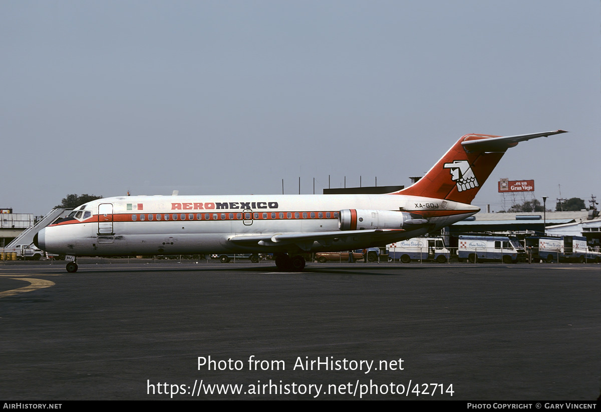 Aircraft Photo of XA-GOJ | Douglas DC-9-15 | AeroMéxico | AirHistory.net #42714