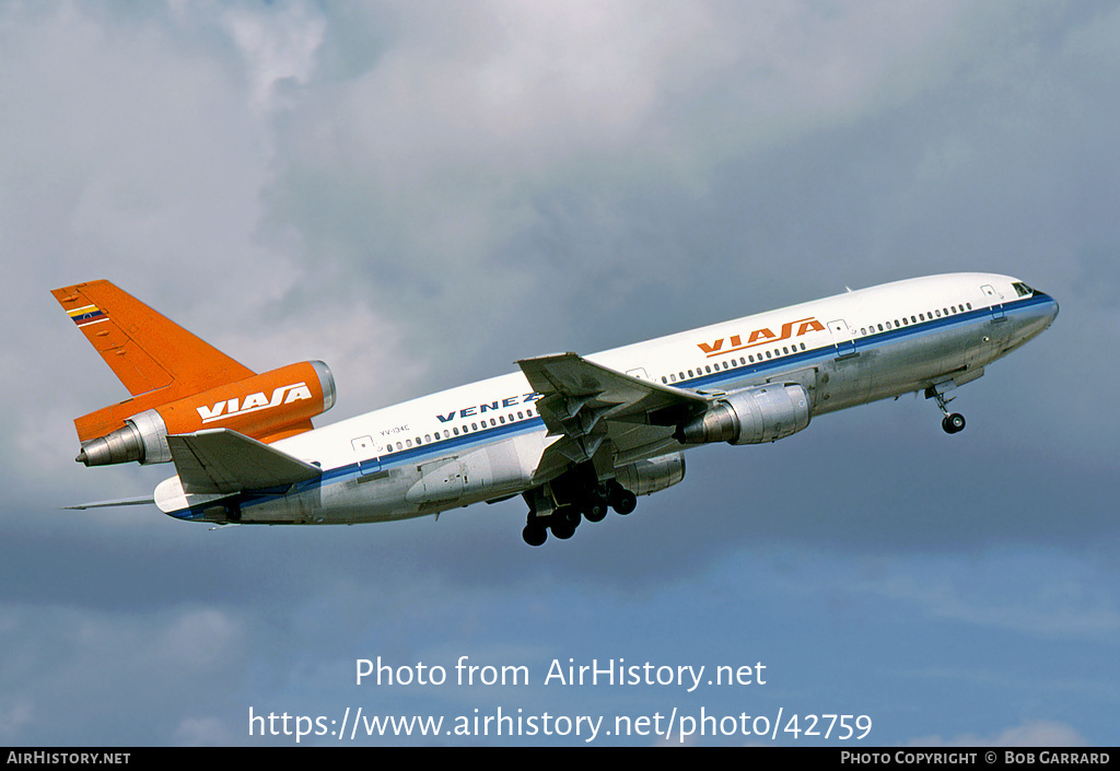 Aircraft Photo of YV-134C | McDonnell Douglas DC-10-30 | Viasa | AirHistory.net #42759