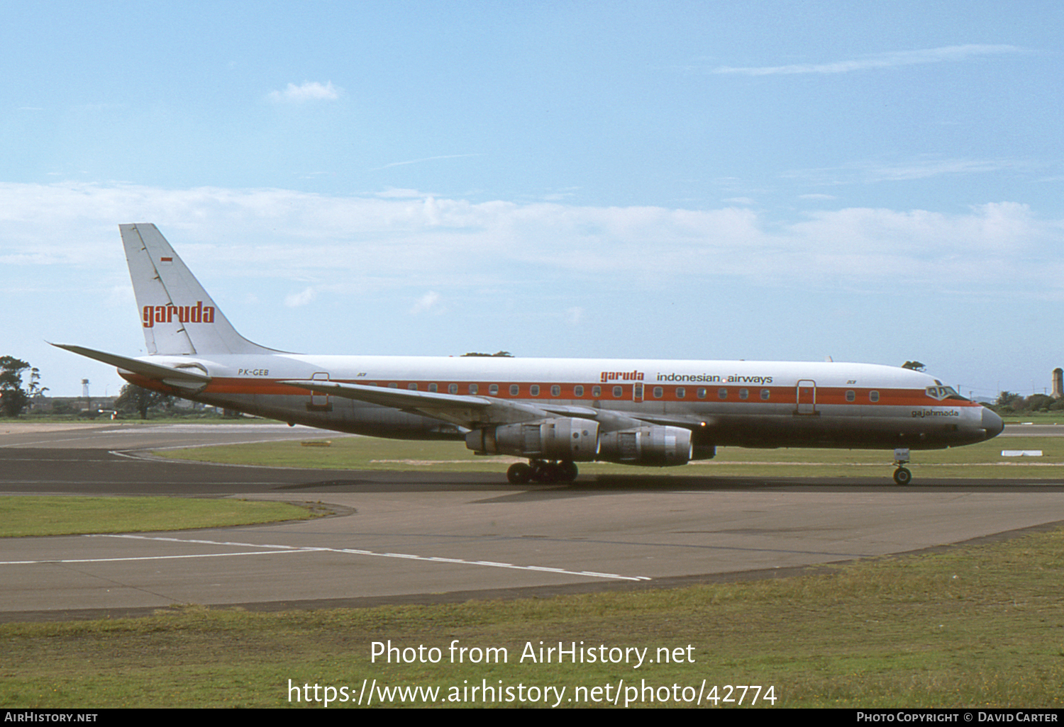 Aircraft Photo of PK-GEB | Douglas DC-8-55 | Garuda Indonesian Airways | AirHistory.net #42774