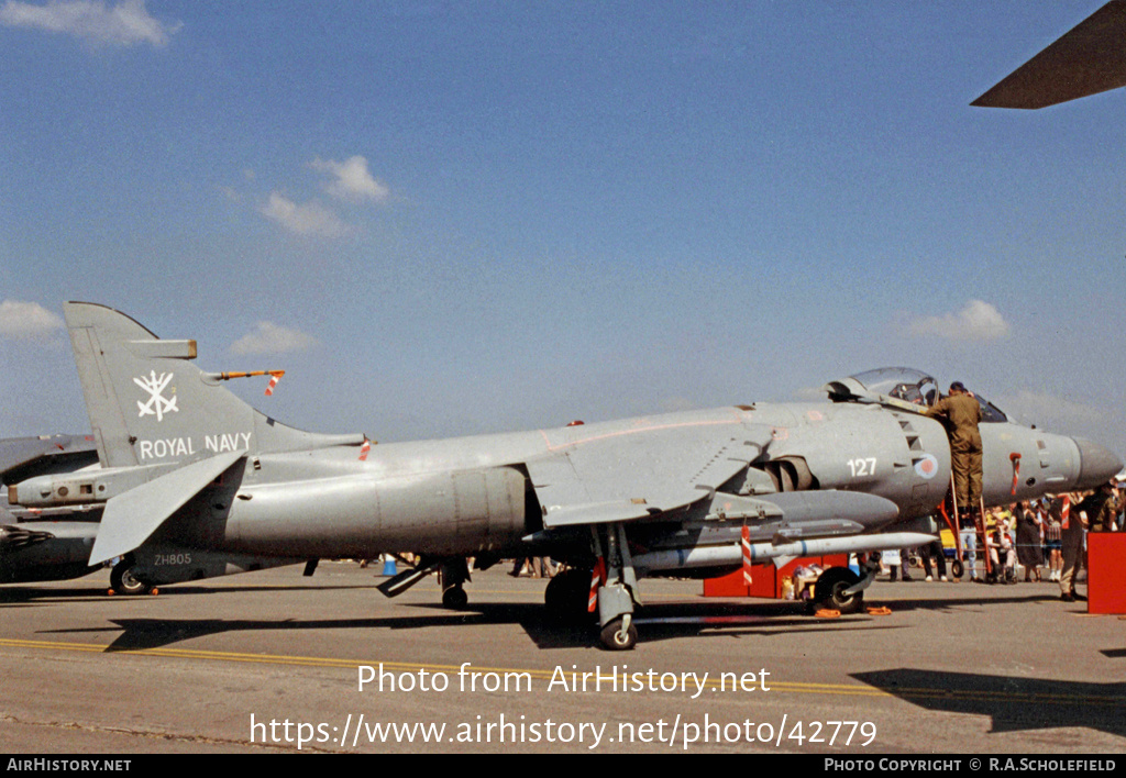 Aircraft Photo of ZH805 | British Aerospace Sea Harrier FA2 | UK - Navy | AirHistory.net #42779