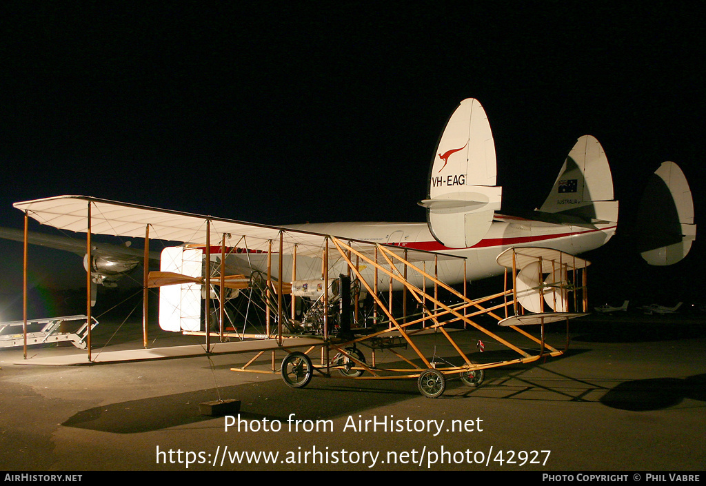 Aircraft Photo of VH-SOF | Wright Model A Flyer (replica) | AirHistory.net #42927