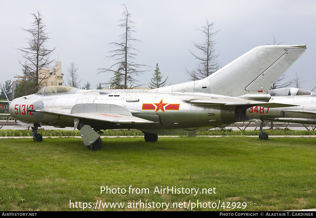 Aircraft Photo of 51312 | Shenyang JZ-6 | China - Air Force | AirHistory.net #42929