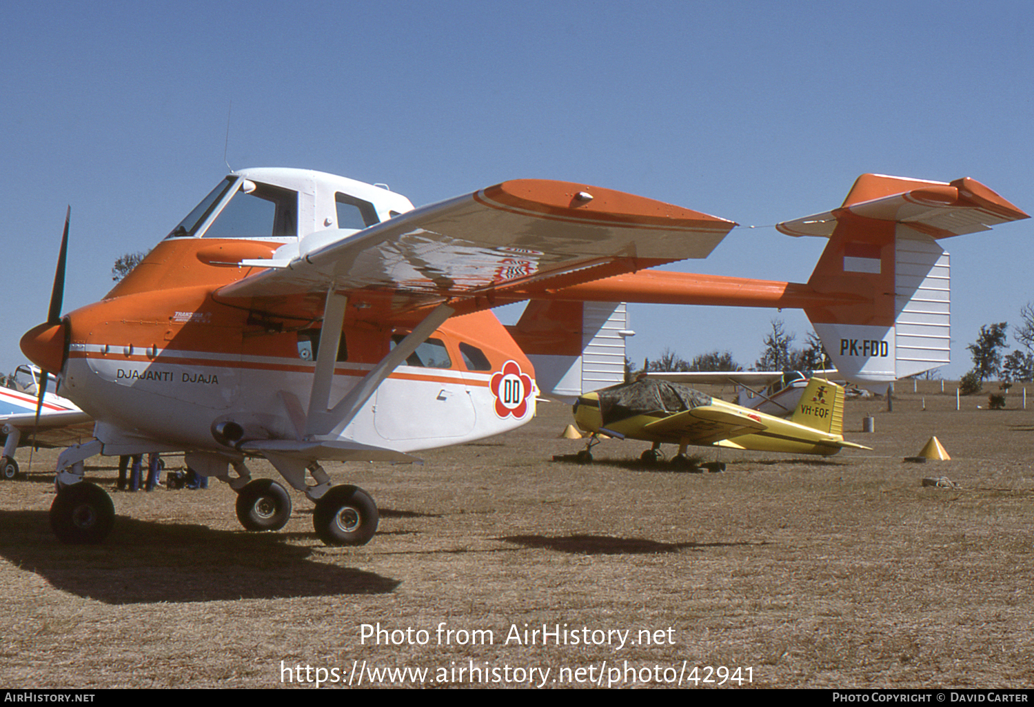 Aircraft Photo of PK-FDD | Transavia PL-12U Airtruk | Djajanti Djaja | AirHistory.net #42941