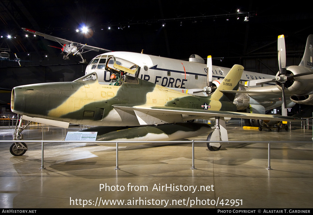 Aircraft Photo of 52-6526 / 0-26526 | Republic F-84F Thunderstreak | USA - Air Force | AirHistory.net #42951