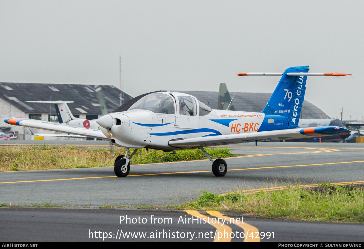 Aircraft Photo of HC-BKC | Piper PA-38-112 Tomahawk II | Aeroclub del Ecuador | AirHistory.net #42991