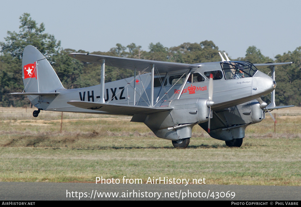 Aircraft Photo of VH-UXZ | De Havilland D.H. 89A Dragon Rapide | Australian National Airways - ANA | AirHistory.net #43069