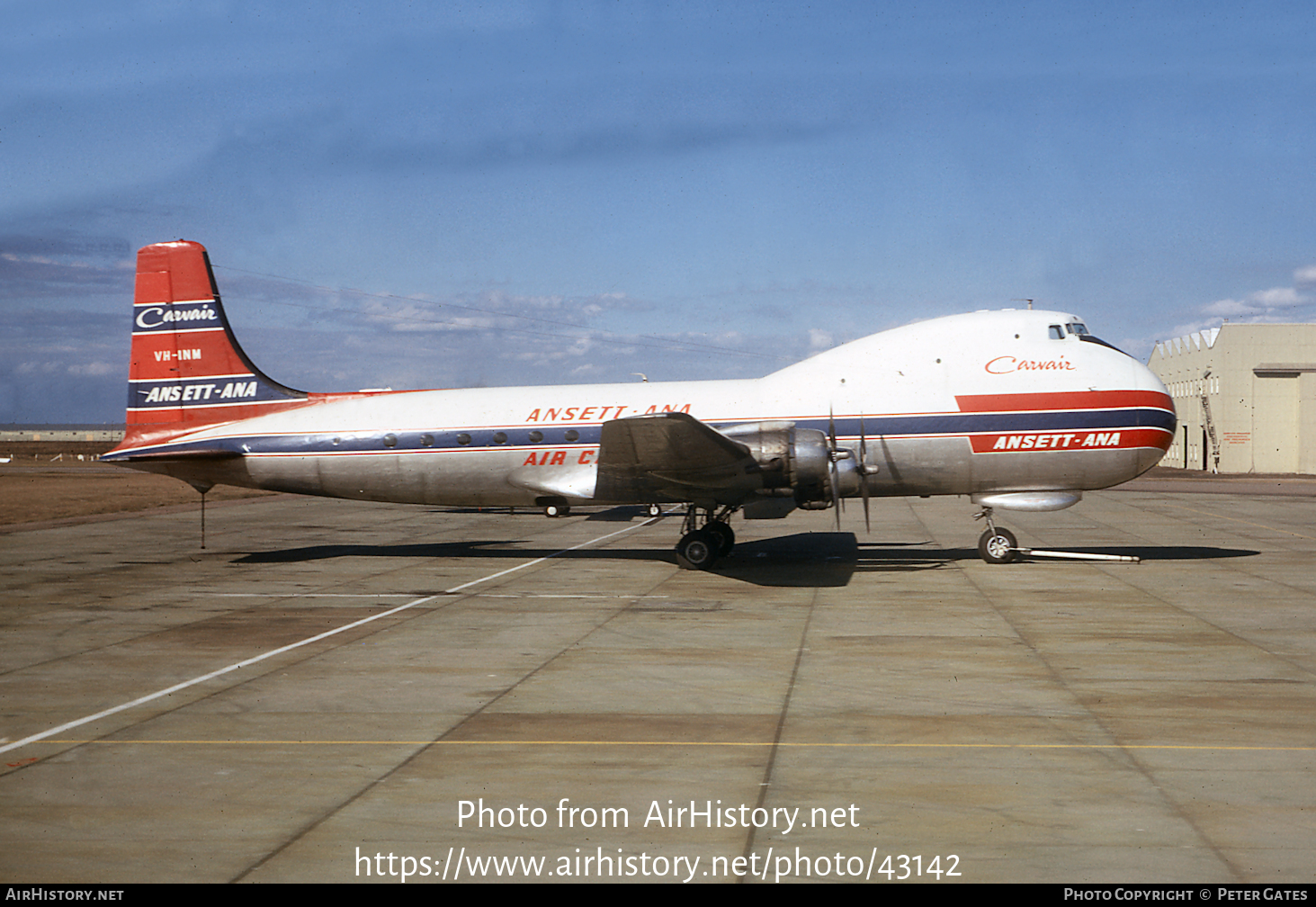 Aircraft Photo of VH-INM | Aviation Traders ATL-98 Carvair | Ansett - ANA Air Cargo | AirHistory.net #43142