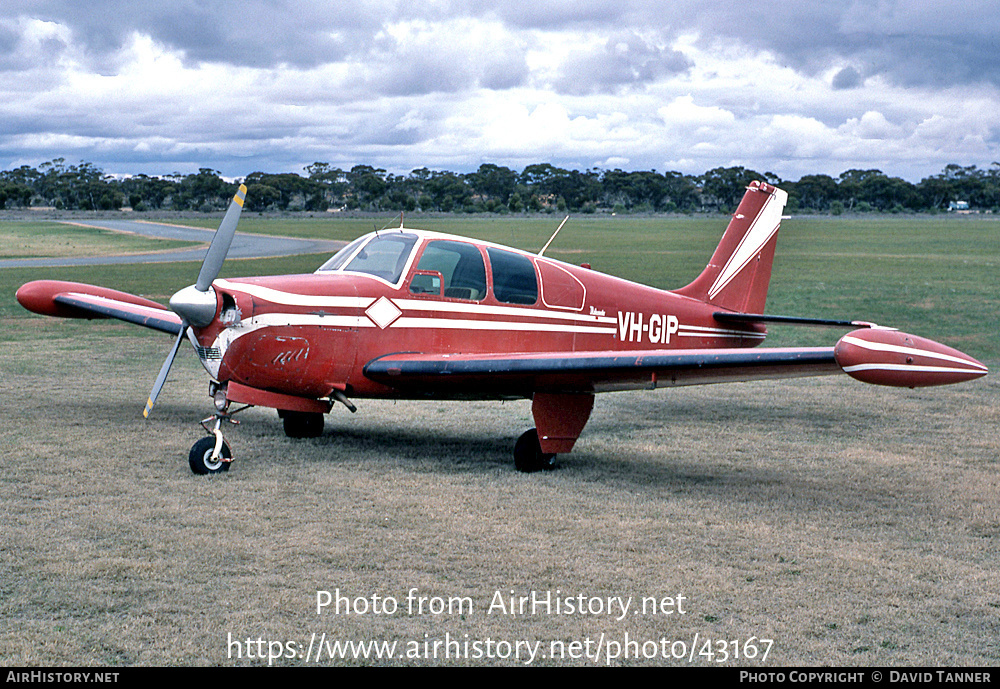 Aircraft Photo of VH-GIP | Beech B33 Debonair | AirHistory.net #43167