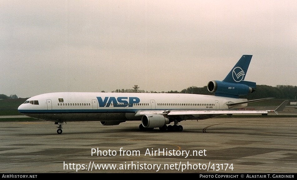 Aircraft Photo of PP-SPD | McDonnell Douglas MD-11 | VASP | AirHistory.net #43174