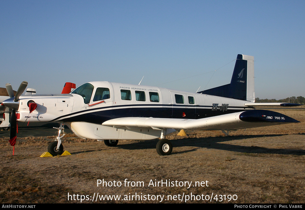 Aircraft Photo of ZK-JQE | Pacific Aerospace P-750XSTOL (750XL) | Pacific Aerospace Corp | AirHistory.net #43190