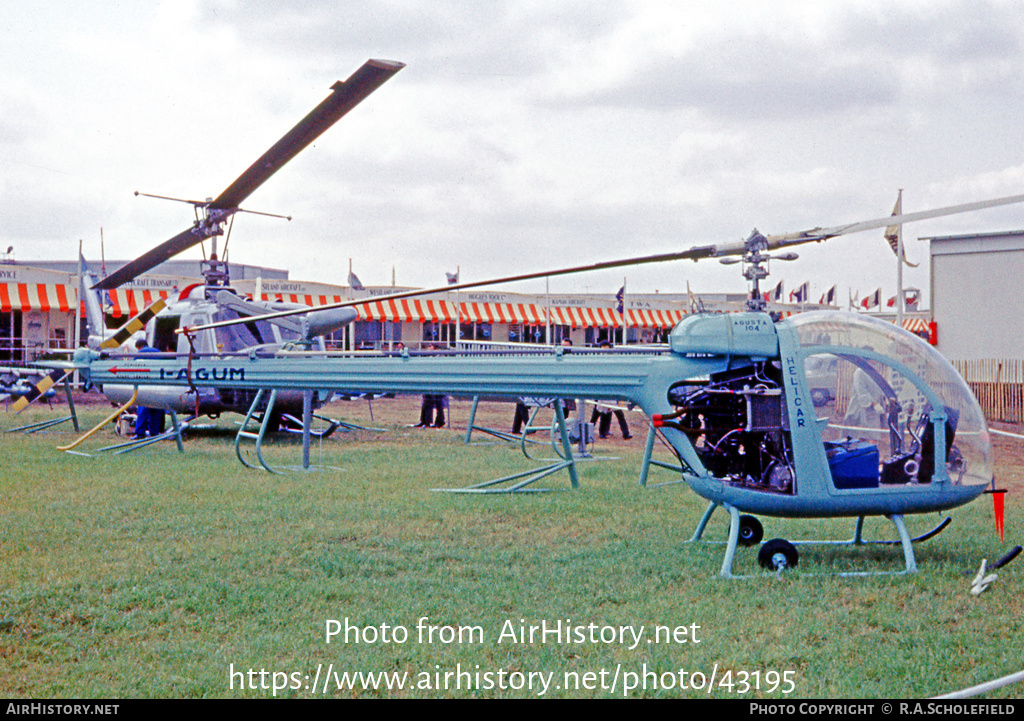 Aircraft Photo of I-AGUM | Agusta A-104A Helicar | AirHistory.net #43195