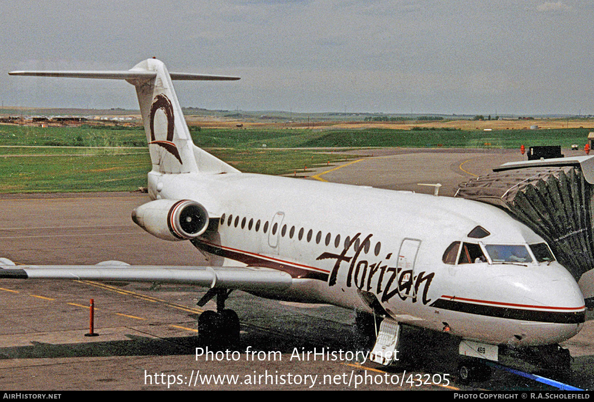 Aircraft Photo of N469US | Fokker F28-1000 Fellowship | Horizon Air | AirHistory.net #43205